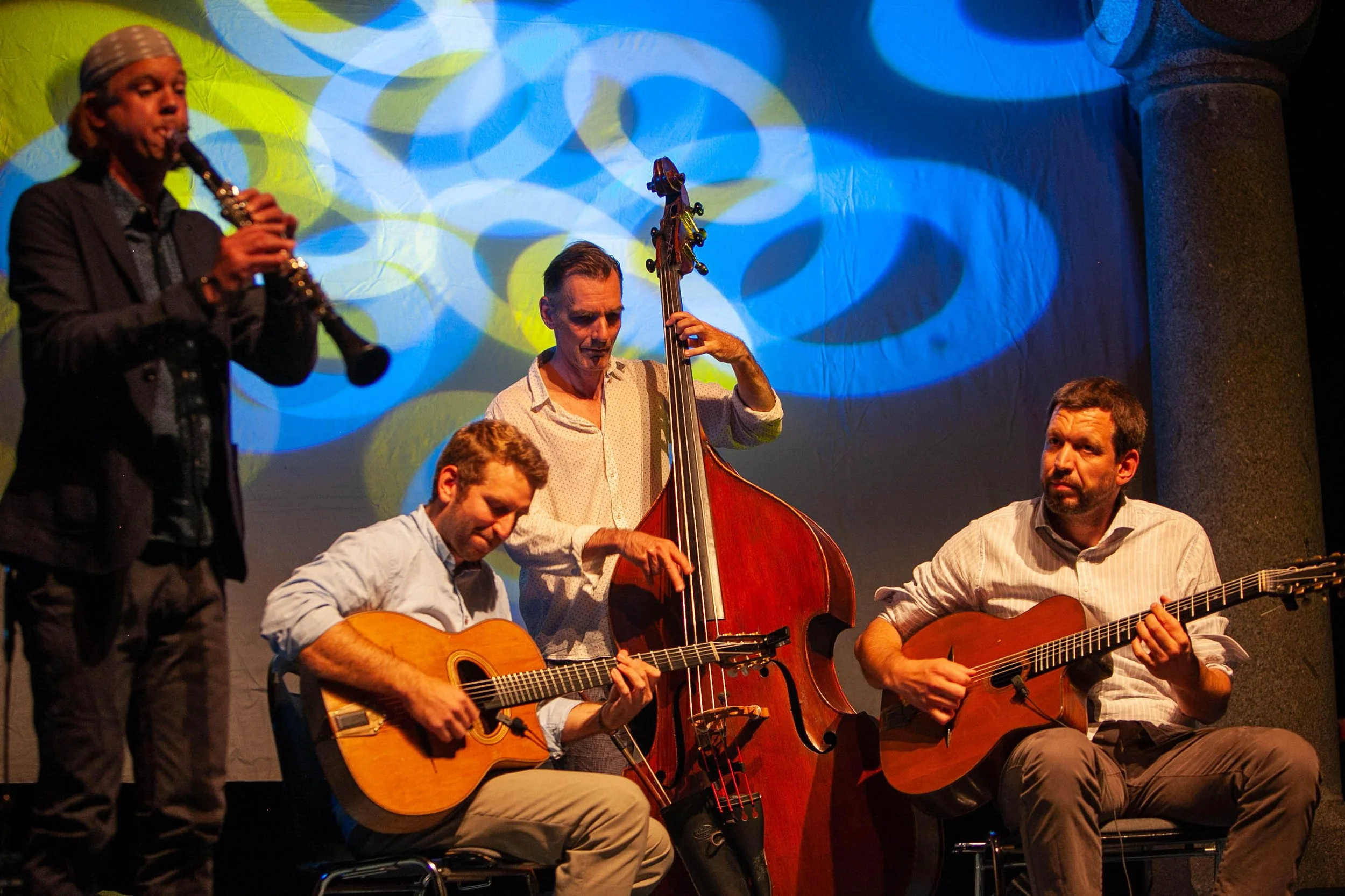The New Hot Club of Zurich performing live